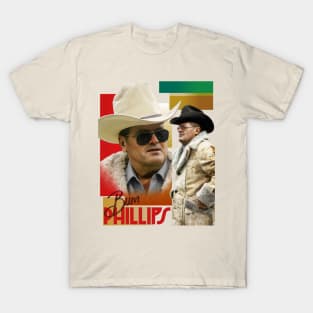Bum Phillips Vintage Style Football Coach T-Shirt